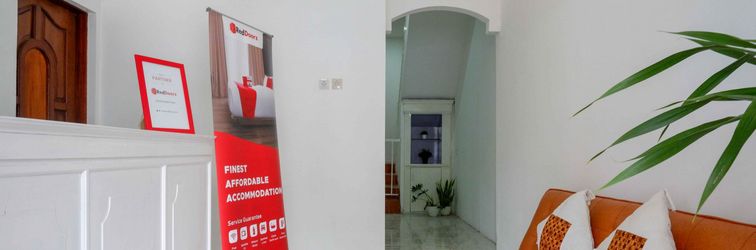 Lobi RedDoorz near GOR Jatidiri Semarang
