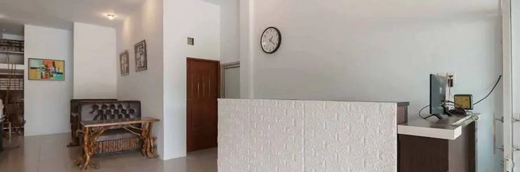 Lobby RedDoorz @ Mutiara Residence Deli Serdang