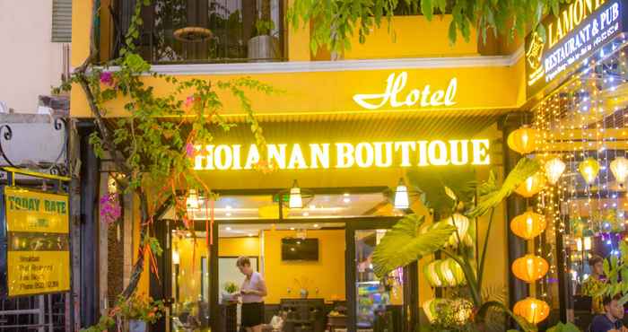 ภายนอกอาคาร Hoianan Boutique Hotel