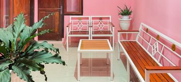 Lobby 4 RedDoorz near Palembang Airport 1