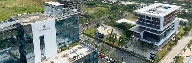 로비 Comfortable and Compact Studio Sayana Bekasi Apartment By Travelio