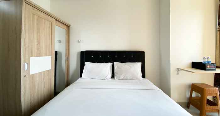 Bedroom Comfortable and Compact Studio Sayana Bekasi Apartment By Travelio