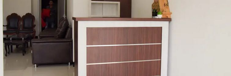 Lobby RedDoorz near GOR Satria Purwokerto