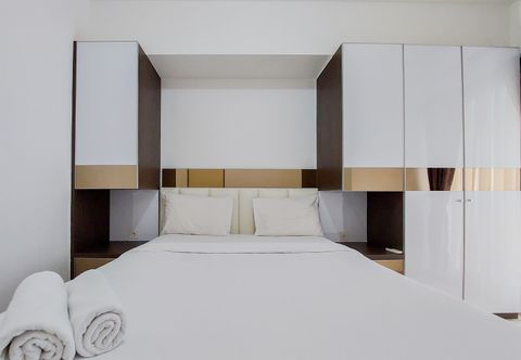 Bedroom Nice and Warm 2BR Apartment at M-Town Residence By Travelio