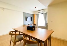 Common Space 5 Warm and Comfort Living 3BR at Meikarta Apartment By Travelio