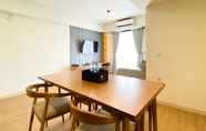 Common Space 5 Warm and Comfort Living 3BR at Meikarta Apartment By Travelio