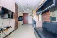 Common Space Stay Cozy 1BR at Sky Terrace Apartment By Travelio