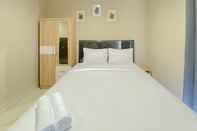 Kamar Tidur Elegant and Nice Studio at 9th Floor Ciputra International Apartment By Travelio