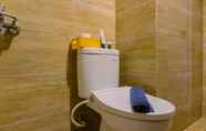 Toilet Kamar 3 Cozy Studio Apartment Bintaro Plaza Residence Breeze Tower By Travelio