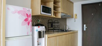 Common Space 2 Stay Comfort Studio at Tamansari The Hive Apartment By Travelio