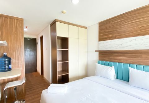 Bedroom Comfortable and Homey Studio at Enviro Apartment By Travelio
