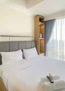 BEDROOM Elegant and Nice 2BR at Menteng Park Apartment By Travelio