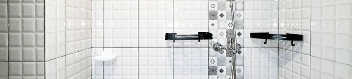 In-room Bathroom 3 Cozy and Homey Studio at De Prima Apartment By Travelio