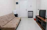 Common Space 3 2BR Homey Apartment at Parahyangan Residence By Travelio