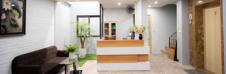 Sảnh chờ Joy Apartment Tay Ho