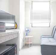 Common Space 2 Homey and Simply Look 1BR Osaka Riverview PIK 2 Apartment By Travelio