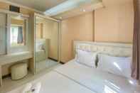 Bedroom Nice and Fancy 2BR at Cinere Resort Apartment By Travelio