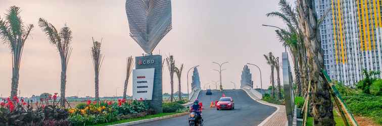 Lobi Cozy Stay Studio Apartment at 3rd Floor Springlake Summarecon Bekasi By Travelio