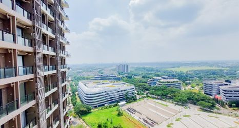 外觀 2 Minimalist and Nice Design Studio at Sky House BSD Apartment By Travelio