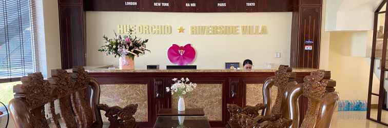 ล็อบบี้ Orchid Riverside Villa
