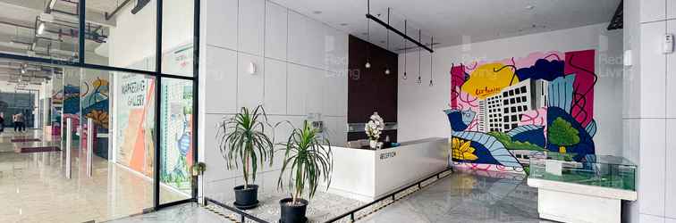 Lobi RedLiving Apartemen Patra Land Urbano - Kamarku Tower Mid-West