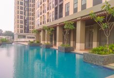 Swimming Pool 4 Cozy and Minimalist Studio (No Kitchen) Transpark Cibubur Apartment By Travelio