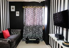 Common Space 3 2BR Good Deal at 16th Floor Suites @Metro Apartment By Travelio