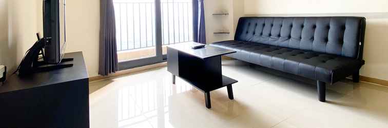 Lobby Strategic and Comfortable 2BR at Meikarta Apartment By Travelio