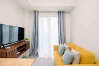 Common Space Comfy and Modern Look 2BR at Vasaka Solterra Apartment By Travelio