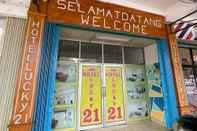 Bangunan Hotel Lucky 21 Syariah Mitra RedDoorz