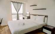 Kamar Tidur 2 Modern Look and Comfort 2BR Apartment M-Town Signature By Travelio