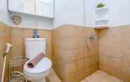 In-room Bathroom 5 2BR Comfort Designed at Green Pramuka City Apartment By Travelio