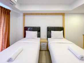 Bedroom 4 Modern Designed Studio Apartment at De Prima By Travelio