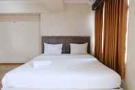 Kamar Tidur Best Choice Studio Apartment at Jarrdin Cihampelas By Travelio