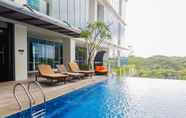 Swimming Pool 7 Fancy and Nice Studio Loft at Brooklyn Alam Sutera Apartment By Travelio