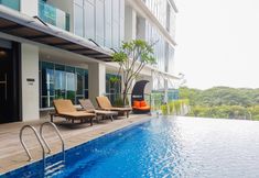 Kolam Renang 7 Fancy and Nice Studio Loft at Brooklyn Alam Sutera Apartment By Travelio