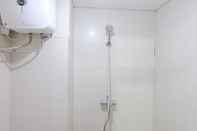 In-room Bathroom Good Choice 2BR at Gateway Pasteur Apartment By Travelio