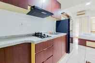 Common Space Nice and Fancy Studio Apartment at 19th Floor M-Town Residence Travelio