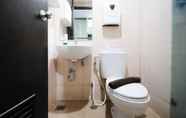 In-room Bathroom 3 Homey Studio Apartment at Tamansari Papilio By Travelio