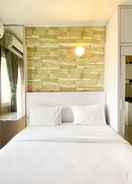 BEDROOM Cozy and Best Homey Studio at Grand Sentraland Karawang Apartment By Travelio