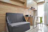 Common Space Simply and Comfort 2BR Green Pramuka City Apartment By Travelio