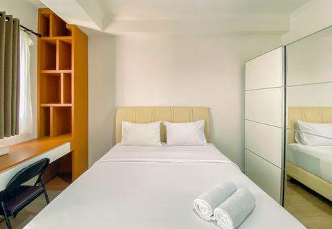 Bedroom Minimalist Studio Signature Park Grande Apartment By Travelio