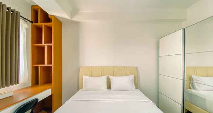 Bedroom Minimalist Studio Signature Park Grande Apartment By Travelio
