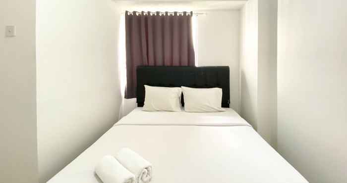 ห้องนอน Homey and Full Furnished 2BR Bassura City Apartment near Mall By Travelio