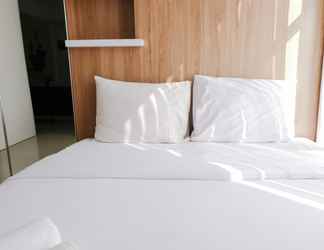 Bedroom 2 Homey 1BR with Extra Room at Parahyangan Residence Apartment By Travelio