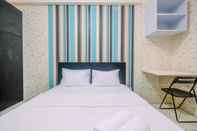 Bilik Tidur Cozy Style Studio Apartment Margonda Residence 2 By Travelio