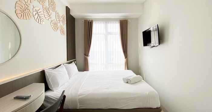 Bilik Tidur Comfort Stay 1BR Apartment at Vasanta Innopark By Travelio