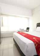 BEDROOM RedLiving Apartemen Springlake Summarecon - Happy Rooms Tower Elodea with Netflix