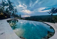 Swimming Pool 2 The Lavana Villa Lombok Sunset