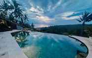 Swimming Pool 2 The Lavana Villa Lombok Sunset